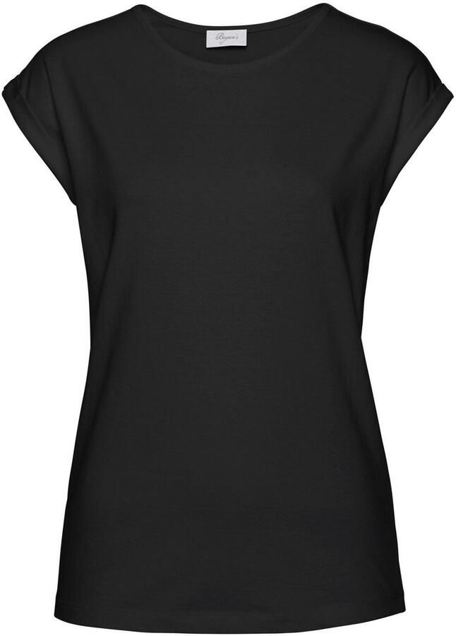 Boysen's T-shirt Korte mouwen effen ronde hals voor vrije tijd en dagelijks gebruik - Foto 8