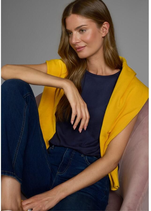 Boysen's T-shirt Korte mouwen effen ronde hals voor vrije tijd en dagelijks gebruik