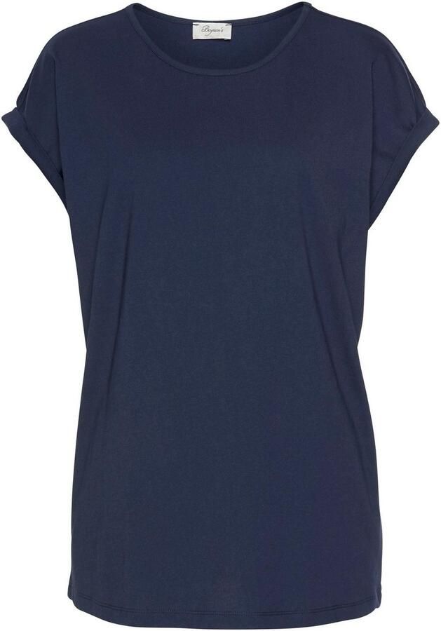 Boysen's T-shirt Korte mouwen effen ronde hals voor vrije tijd en dagelijks gebruik - Foto 9