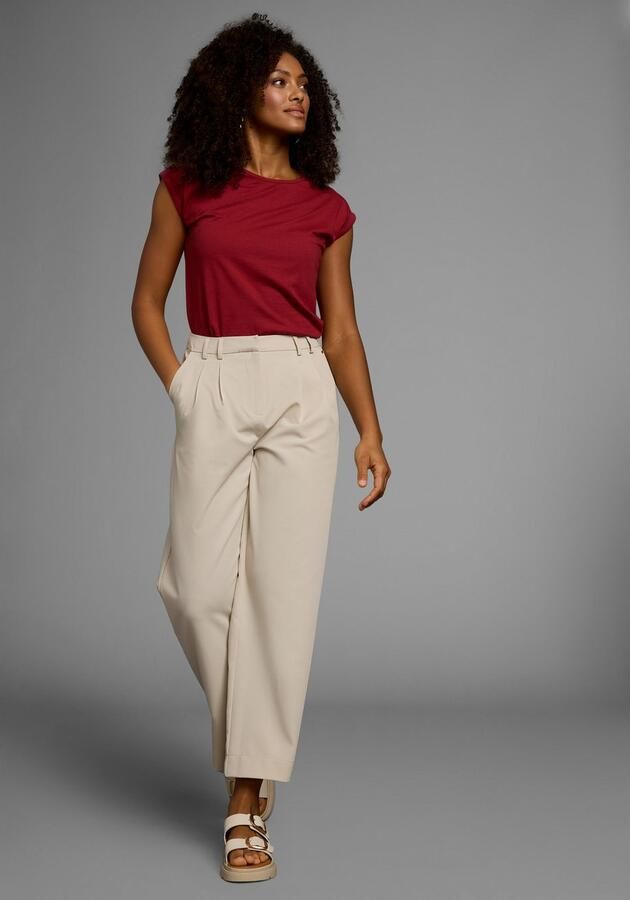 Boysen's T-shirt Korte mouwen effen ronde hals voor vrije tijd en dagelijks gebruik - Foto 8