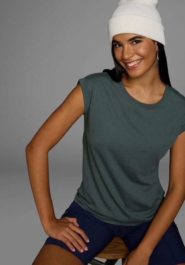 Boysen's T-shirt Korte mouwen effen ronde hals voor vrije tijd en dagelijks gebruik - Foto 6