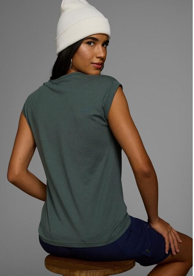 Boysen's T-shirt Korte mouwen effen ronde hals voor vrije tijd en dagelijks gebruik - Foto 2