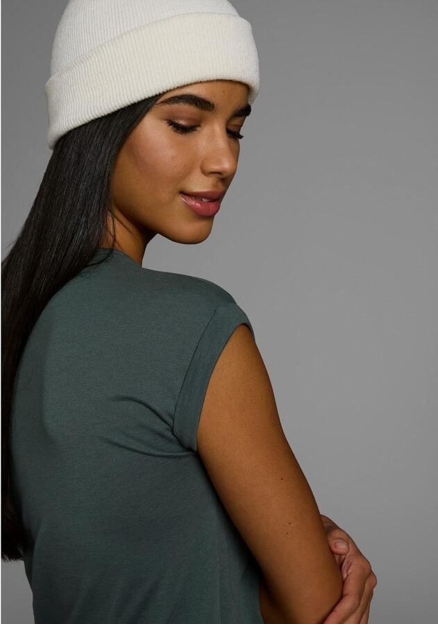 Boysen's T-shirt Korte mouwen effen ronde hals voor vrije tijd en dagelijks gebruik - Foto 3