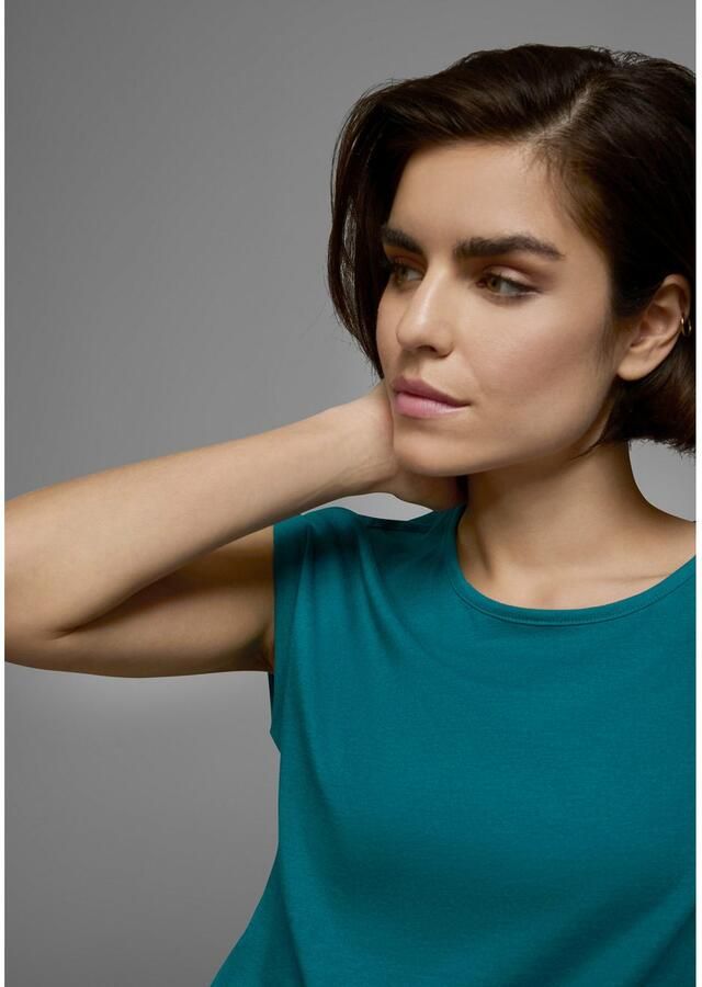 Boysen's T-shirt Korte mouwen effen ronde hals voor vrije tijd en dagelijks gebruik