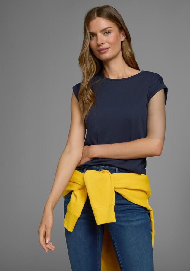 Boysen's T-shirt Korte mouwen effen ronde hals voor vrije tijd en dagelijks gebruik - Foto 6