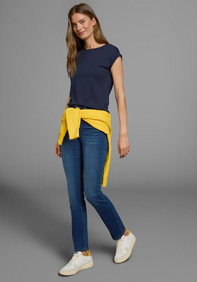 Boysen's T-shirt Korte mouwen effen ronde hals voor vrije tijd en dagelijks gebruik - Foto 7