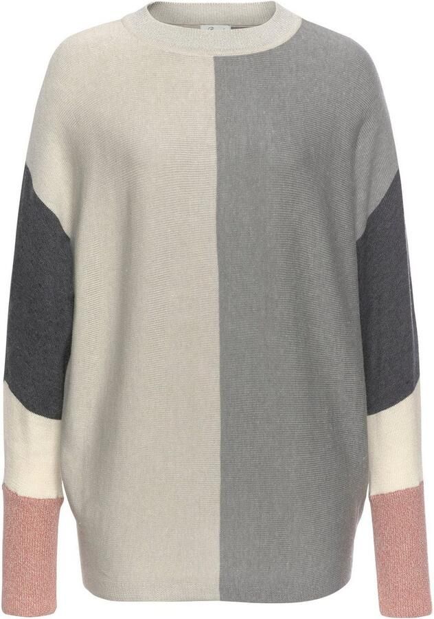 Boysen's Trui met ronde hals met modieuze pastel-colourblocking - Foto 16