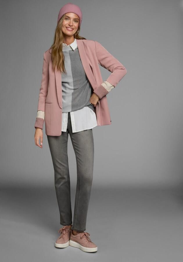 Boysen's Trui met ronde hals met modieuze pastel-colourblocking - Foto 9