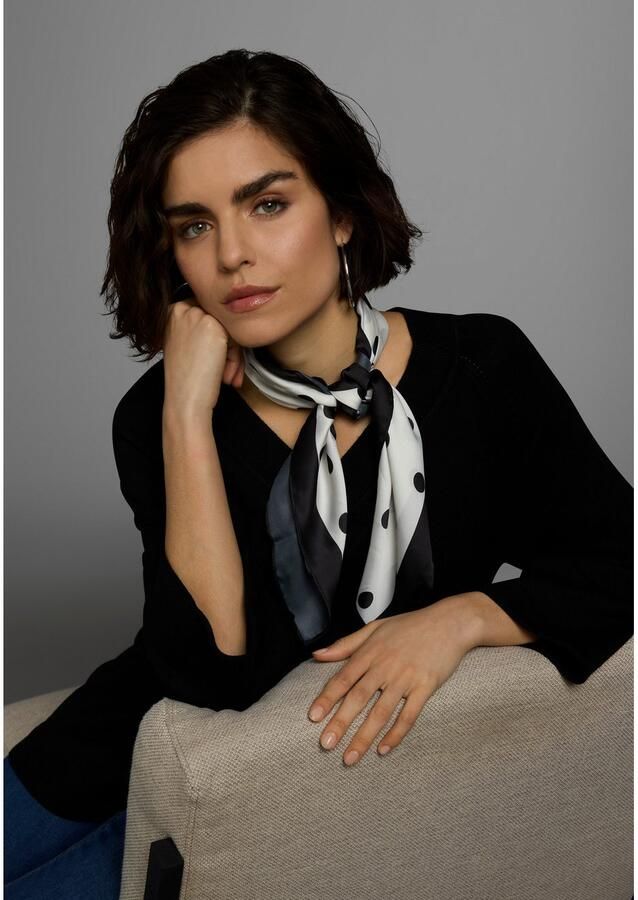 Boysen's Trui met V-hals in lichte a-vorm met 3 4-mouwen - Foto 2