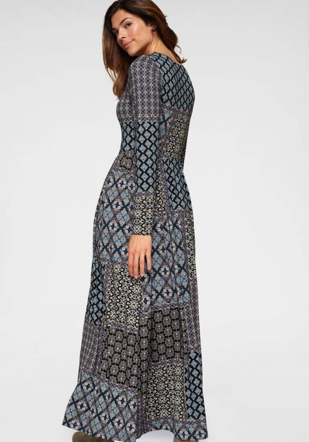 Boysen's Maxi-jurk in uitlopend model in vele verschillende printdesigns
