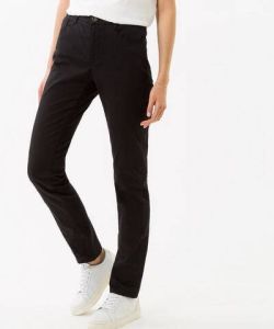 BRAX Slim fit broek met siersteentjes model 'Mary'