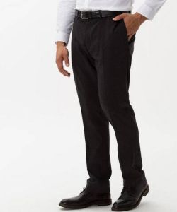 BRAX Regular fit broek van scheerwolmix met stretch model 'Enrico'
