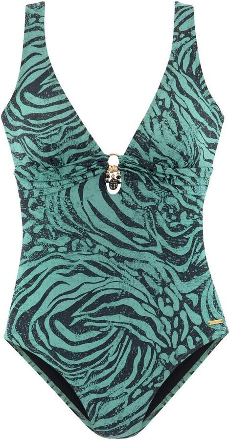 Bruno Banani Badpak in trendy animal-print - Foto 4