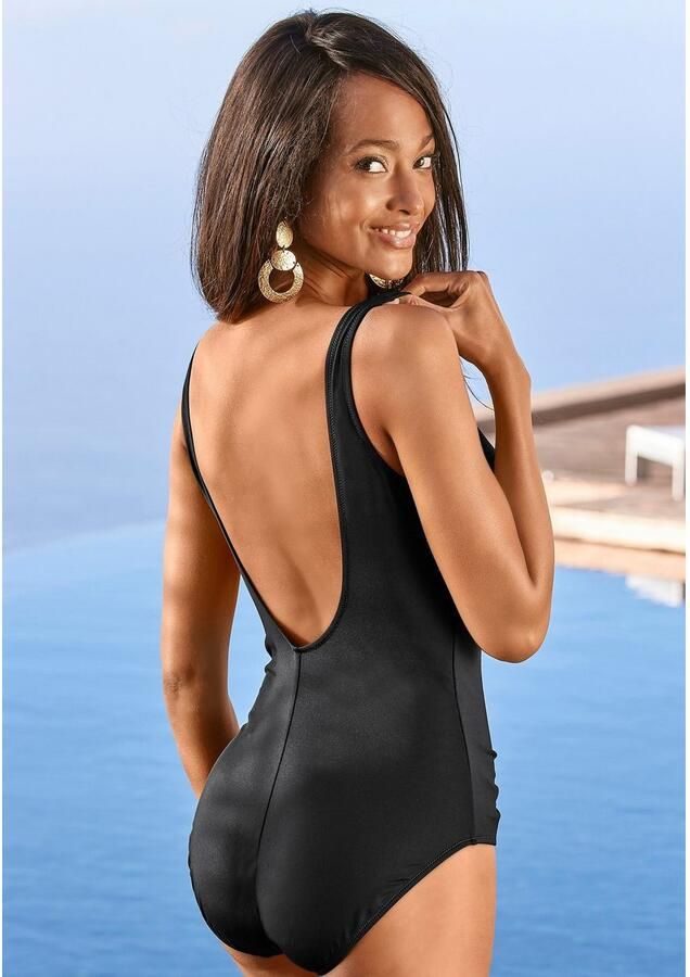 Bruno Banani Badpak met goudkleur-zwarte accessoires - Foto 3