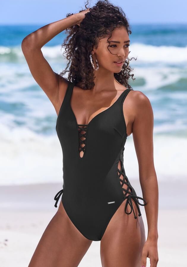 Bruno Banani Badpak met sierveters - Foto 6