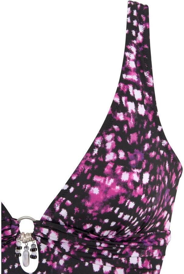 Bruno Banani Badpak met zilverkleurig accessoire - Foto 3