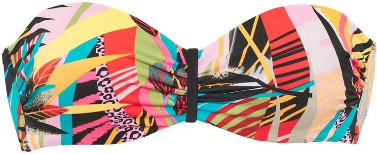 Bruno Banani Beugelbikini in bandeaumodel Onyx met contrastkleurige details (set) - Foto 5