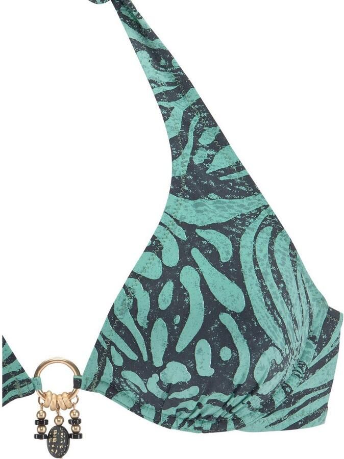 Bruno Banani Beugelbikini in trendy animal-print