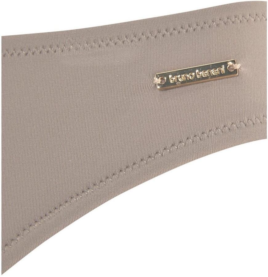 Bruno Banani Beugelbikini met goudkleurig zwarte accessoires