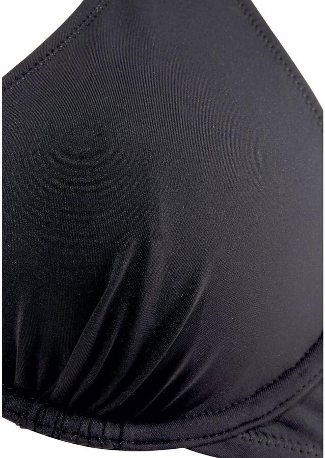 Bruno Banani Beugelbikini met goudkleurig zwarte accessoires - Foto 3