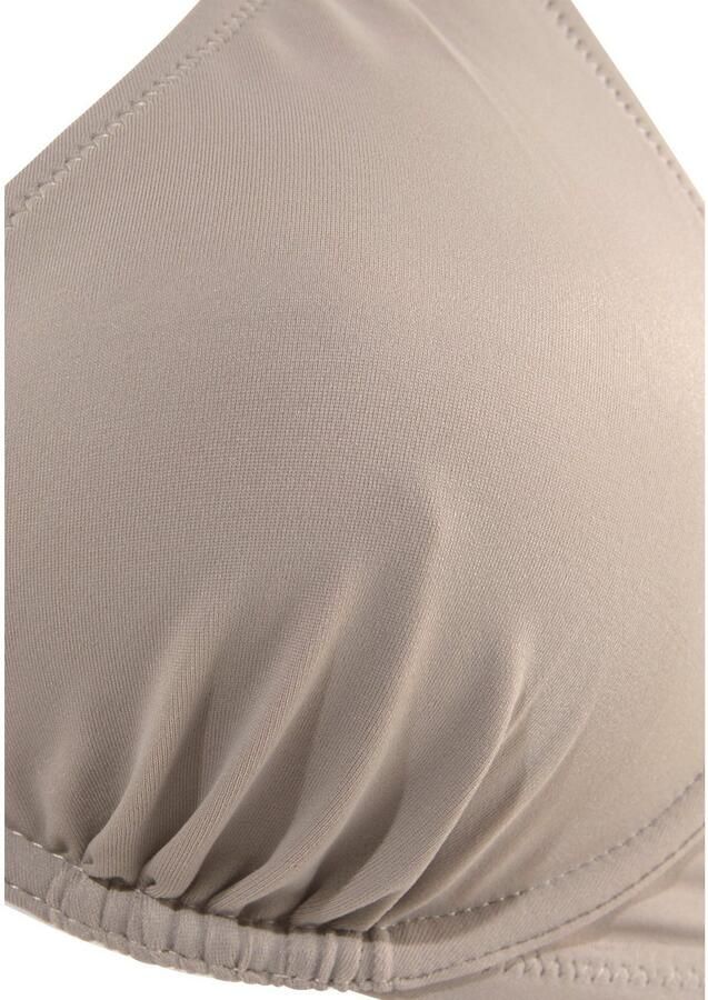 Bruno Banani Beugelbikini met goudkleurig zwarte accessoires - Foto 3