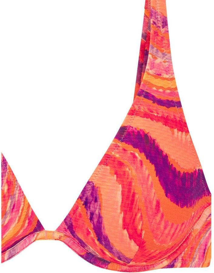 Bruno Banani Beugelbikinitop Kira Met een moderne print - Foto 2