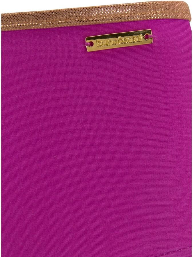 Bruno Banani Bikinibroekje Milano met koperkleurige paspel