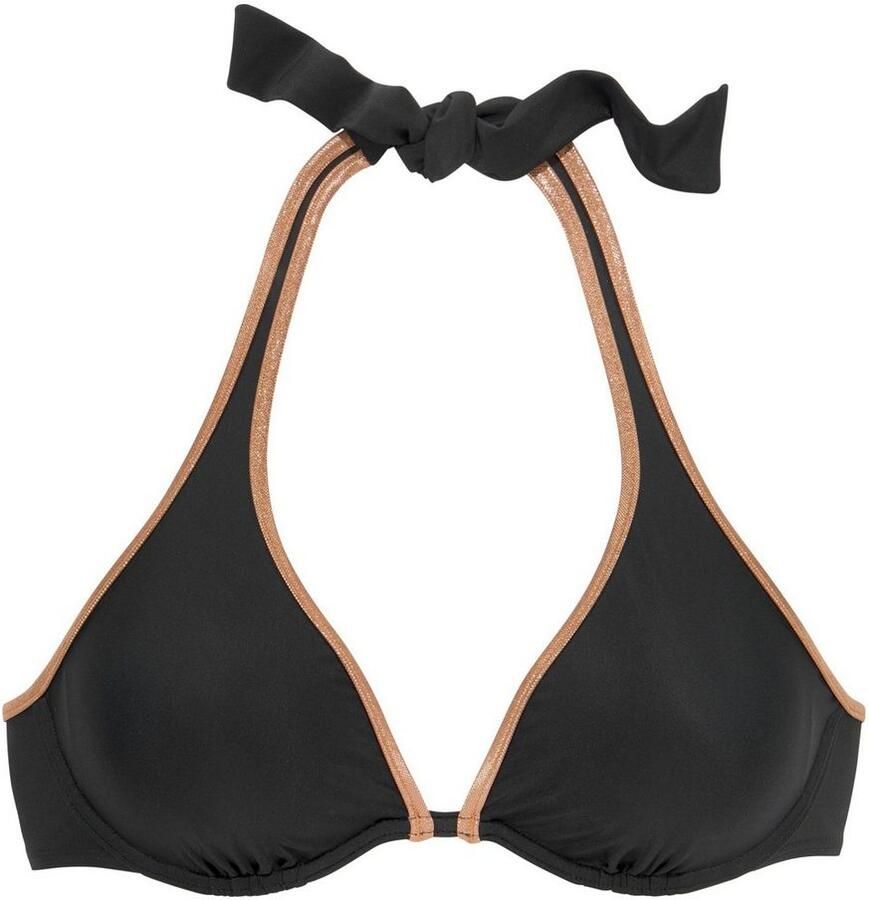 Bruno Banani Bikinitop met beugels Milano met koperen bies