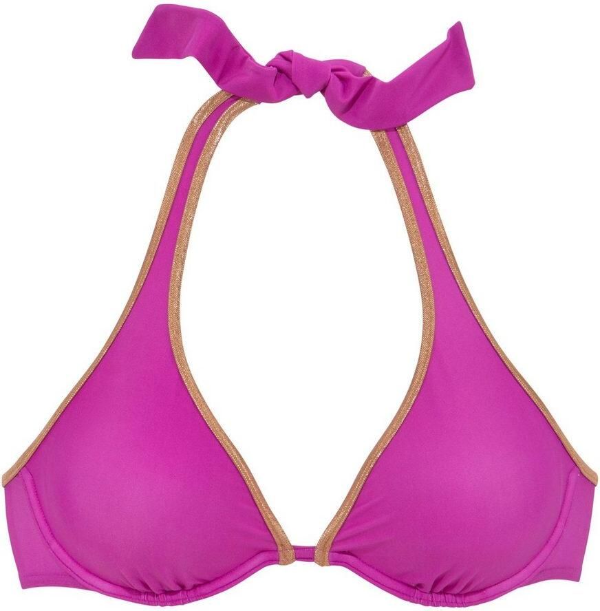 Bruno Banani Bikinitop met beugels Milano met koperen bies