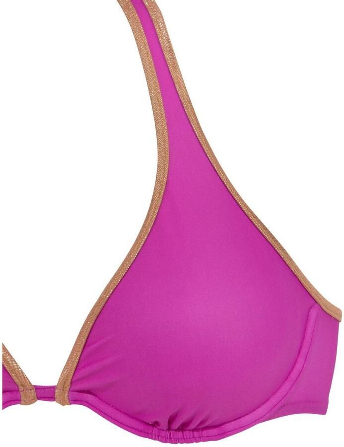 Bruno Banani Bikinitop met beugels Milano met koperen bies - Foto 3