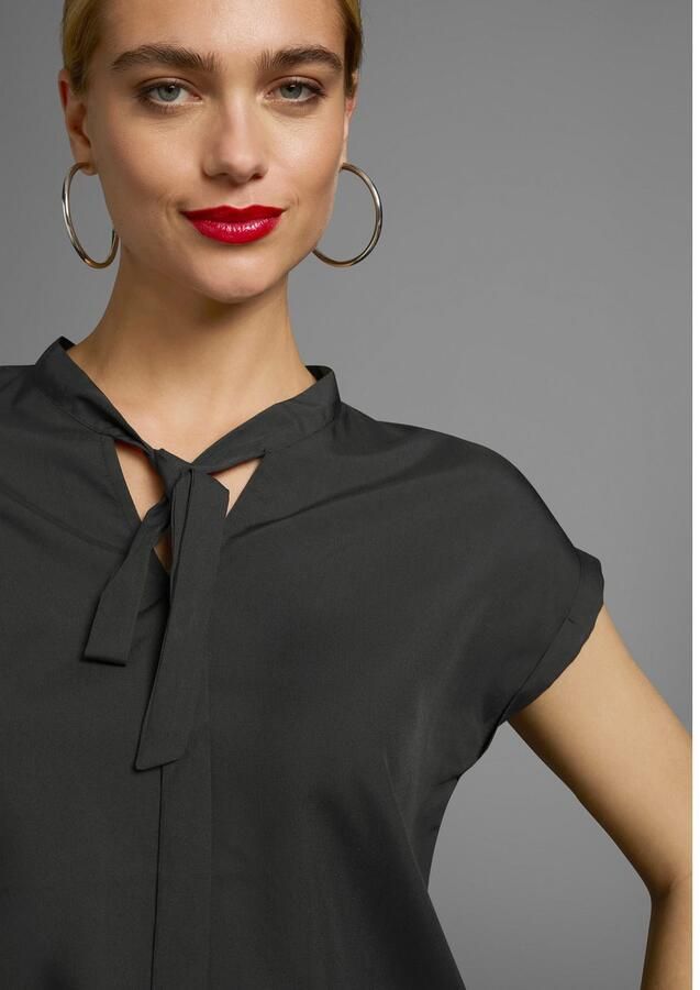 Bruno Banani Blouse met kraagstrik met bindstrik (2-delig Set van 2) - Foto 2