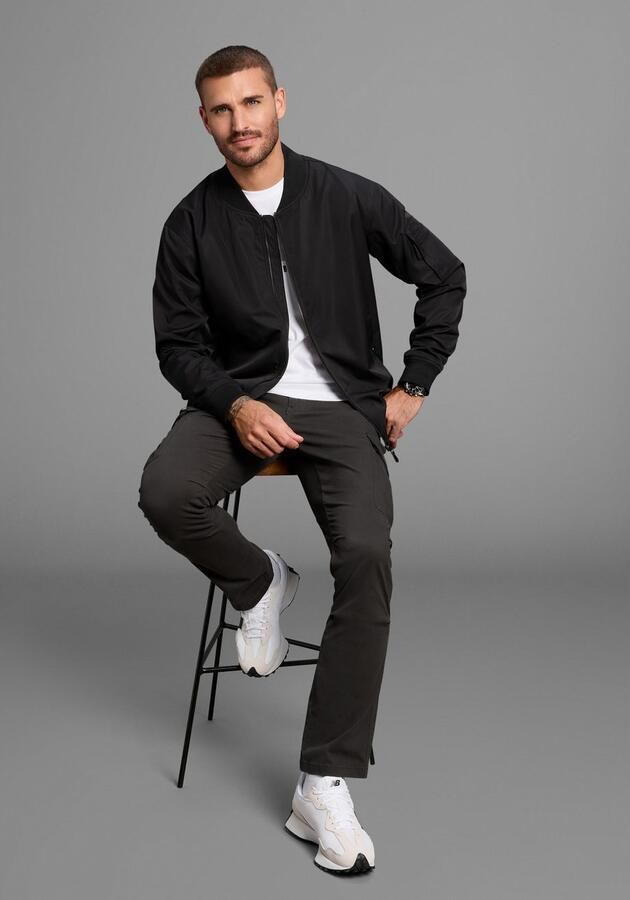 Bruno Banani Bomberjack Blouson met opstaande kraag lichte overgangsjas - Foto 4