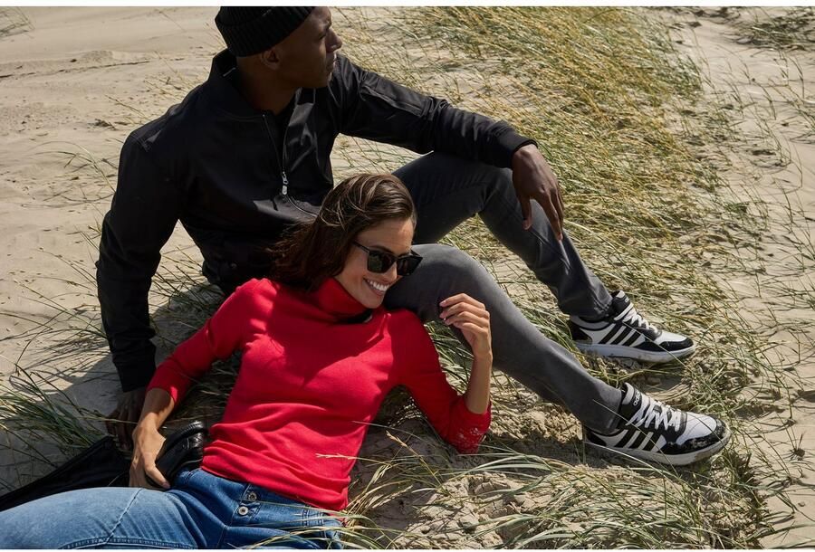 Bruno Banani Straight jeans Hutch rechte broekspijpen gedeeltelijk met modieuze destroyed-effecten