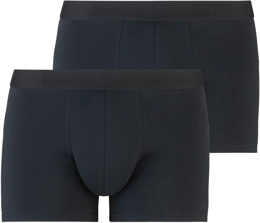 Bruno Banani Boxershort Flowing met contrasterend logo-tailleband (2 stuks Set van 2) - Foto 2