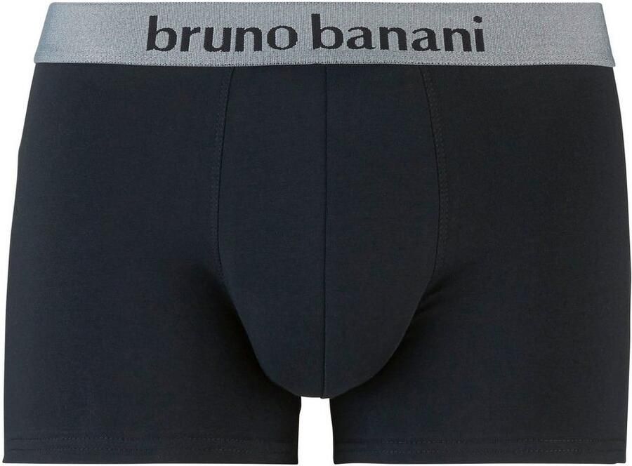 Bruno Banani Boxershort Flowing met contrasterend logo-tailleband (2 stuks Set van 2) - Foto 2