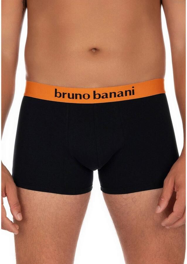 Bruno Banani Boxershort Flowing met contrasterend logo-tailleband (2 stuks Set van 2) - Foto 4