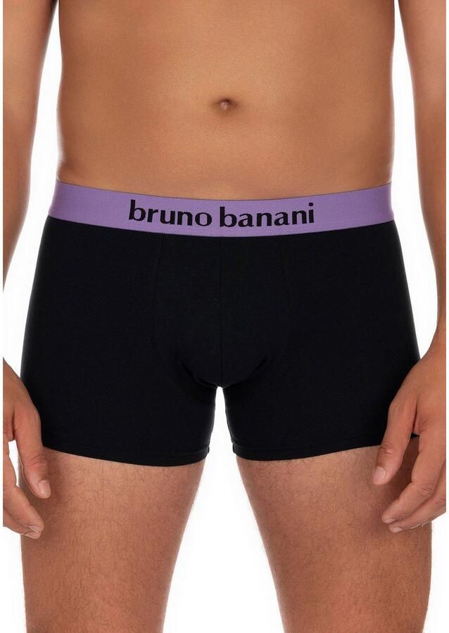 Bruno Banani Boxershort Flowing met contrasterend logo-tailleband (2 stuks Set van 2) - Foto 3