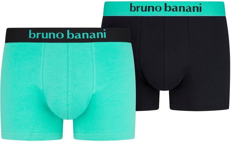 Bruno Banani Boxershort Flowing met contrasterend logo-tailleband (2 stuks Set van 2) - Foto 9