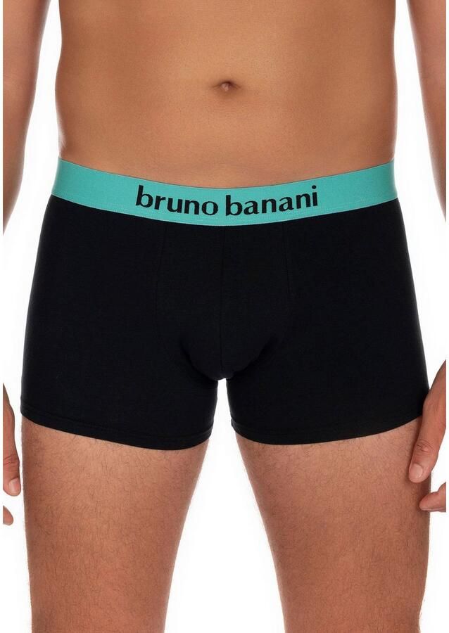 Bruno Banani Boxershort Flowing met contrasterend logo-tailleband (2 stuks Set van 2) - Foto 2