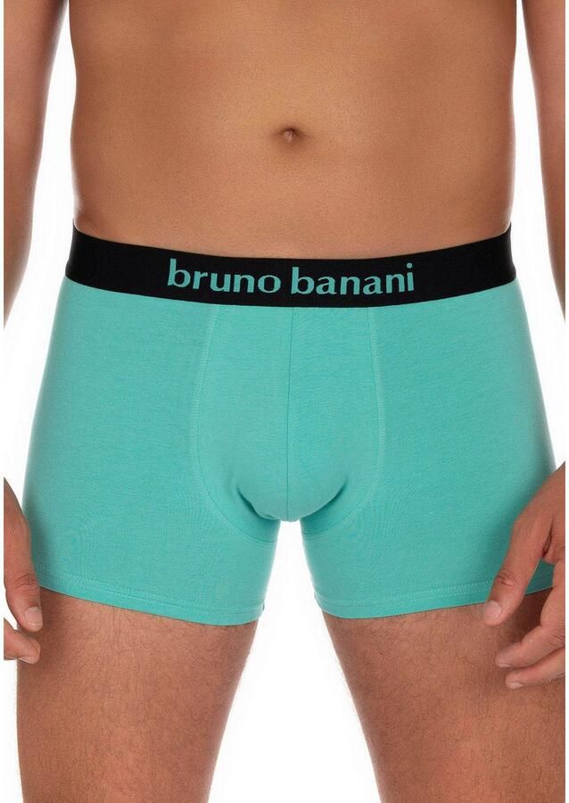 Bruno Banani Boxershort Flowing met contrasterend logo-tailleband (2 stuks Set van 2) - Foto 3