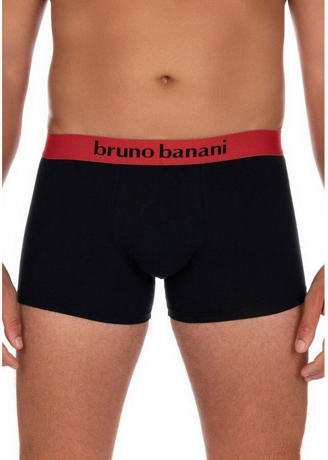 Bruno Banani Boxershort Flowing met contrasterend logo-tailleband (2 stuks Set van 2) - Foto 2