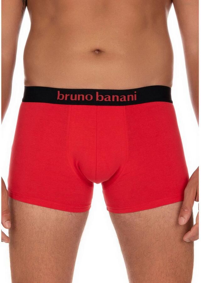 Bruno Banani Boxershort Flowing met contrasterend logo-tailleband (2 stuks Set van 2) - Foto 3