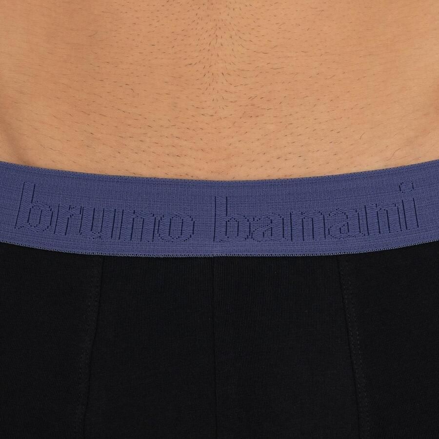Bruno Banani Boxershort Flowing met contrastkleurige boorden (Set van 2)