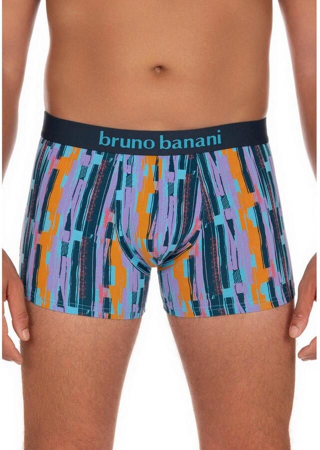 Bruno Banani Boxershort Retro-hipster met stijlvolle motieven (Set van 2) - Foto 2
