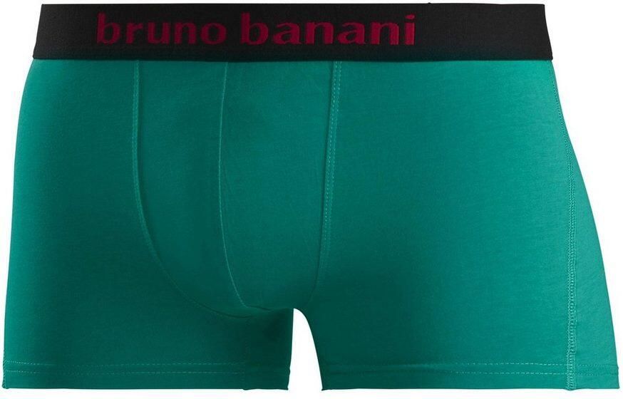 Bruno Banani Boxershort voor heren met gekleurd merkopschrift bij de boord (set 4 stuks) - Foto 5