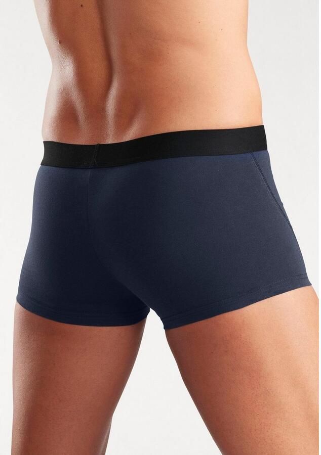 Bruno Banani Boxershort voor heren met gekleurd merkopschrift bij de boord (set 4 stuks) - Foto 3
