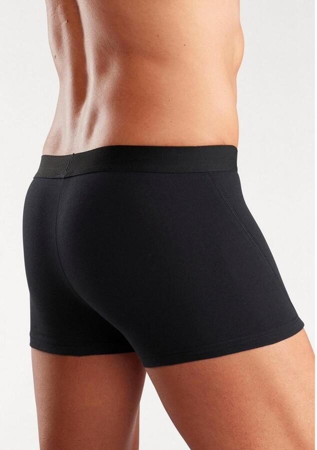 Bruno Banani Boxershort voor heren met gekleurd merkopschrift bij de boord (set 4 stuks) - Foto 2