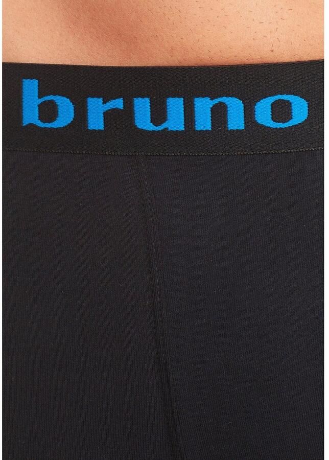 Bruno Banani Boxershort voor heren met gekleurd merkopschrift bij de boord (set 4 stuks)