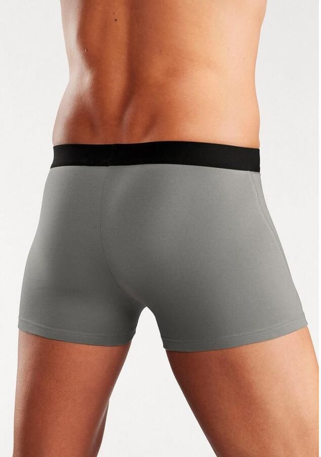 Bruno Banani Boxershort voor heren met gekleurd merkopschrift bij de boord (set 4 stuks) - Foto 3