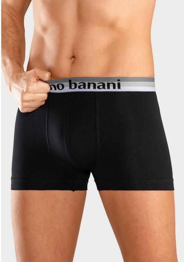 Bruno Banani Boxershort voor heren met gestreepte logoweefband (set 5 stuks)